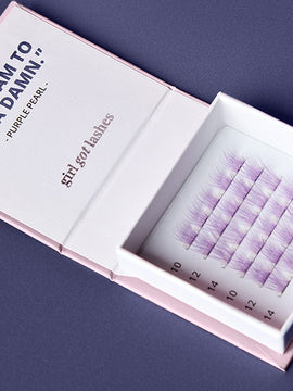 Purple Falsies - Accent Lashes