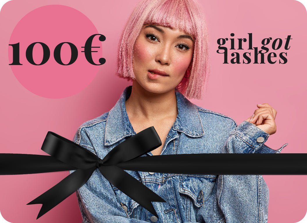 GirlGotLashes Geschenkgutscheine 100 € Digitaler Geschenkgutschein